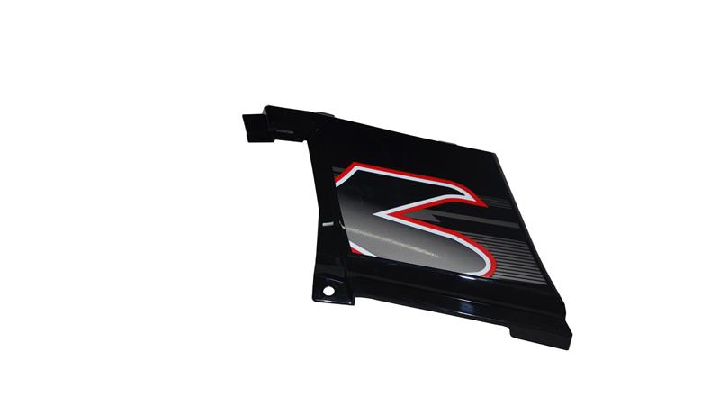 İÇ DİZLİK EKİ SAĞ SİYAH-KIRMIZI (XWOLF 700)